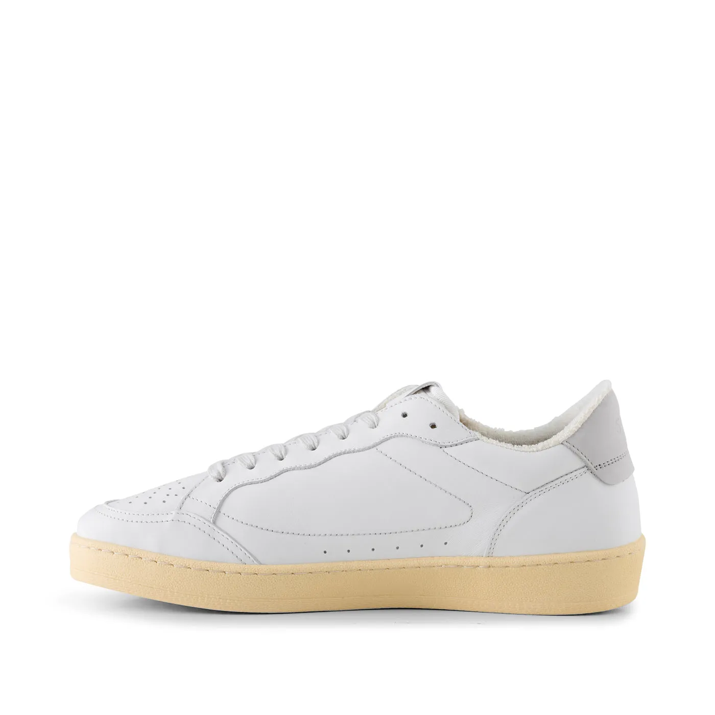 Babtiste sneaker leather - WHITE / WHITE