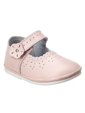 Baby Pink Scalloped Mary Jane Shoes 1-7 Toddler