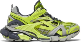 Balenciaga Wmns Track.2 Sneaker Gray Neon Yellow