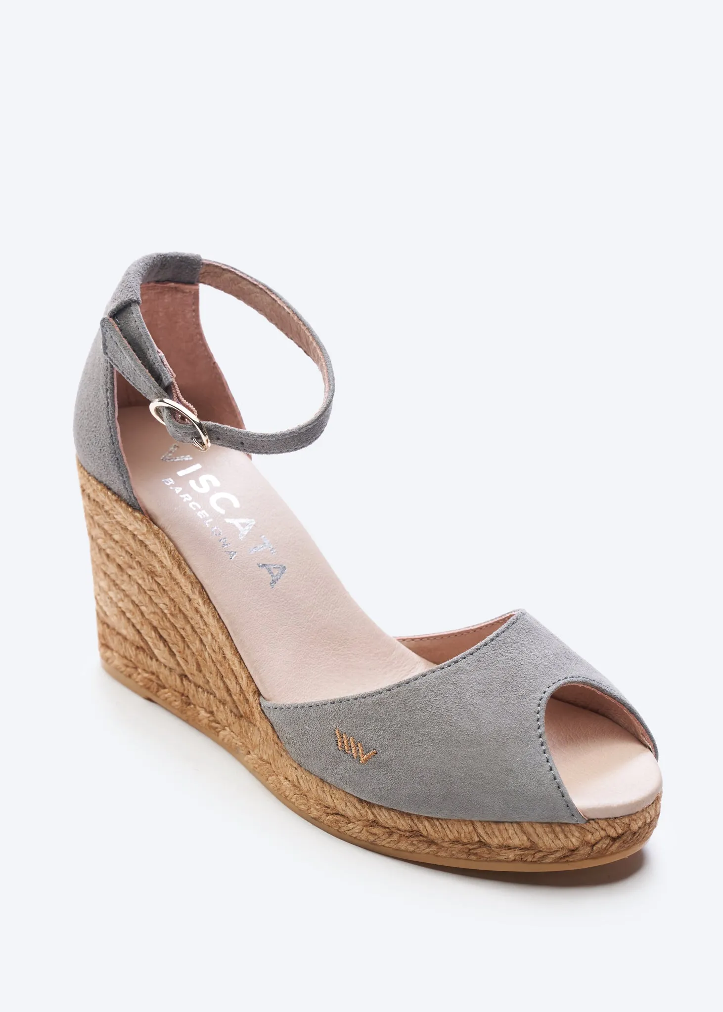 Caprubi Suede Espadrille Sandal Wedges