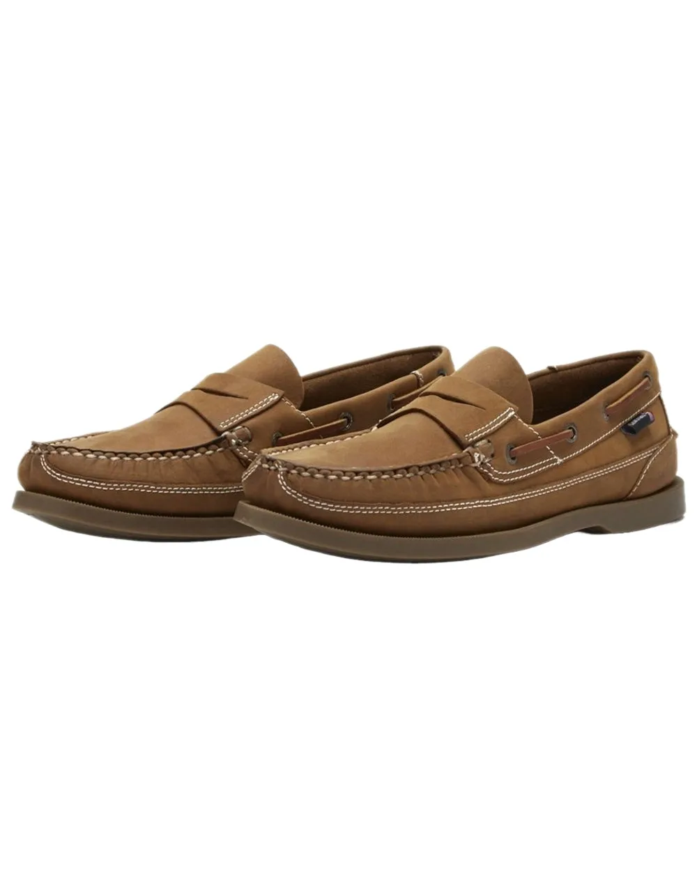 Chatham Mens Gaff II G2 Slip On Leather Boat Shoes