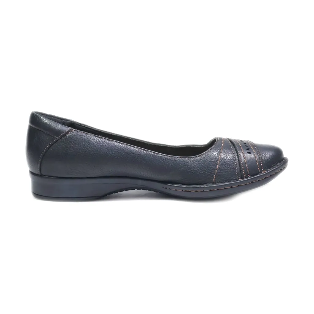 Clarks Espadrilles Leather Black Colour For Women