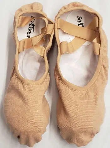 Dasha -- Stretch Canvas Split Sole Ballet