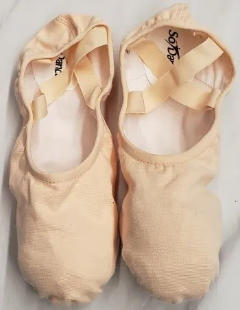 Dasha -- Stretch Canvas Split Sole Ballet