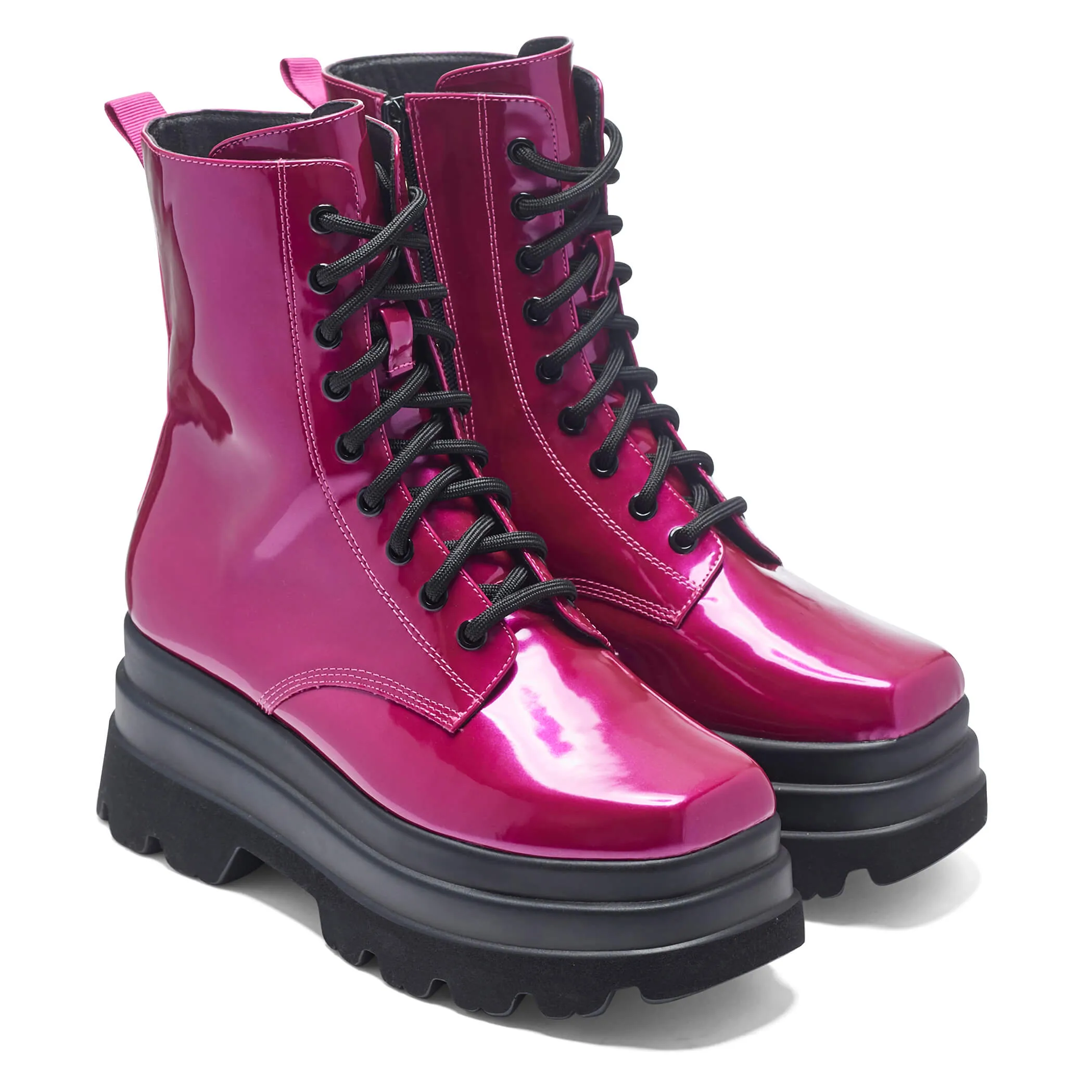 Deathwatch Trident Platform Boots - Candy Pink