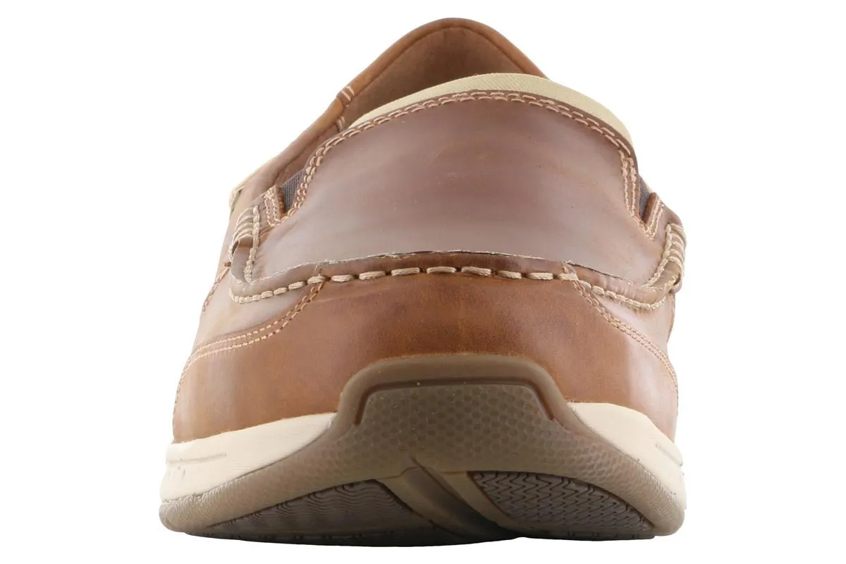 Dunham Captain Venetian Slip On Tan