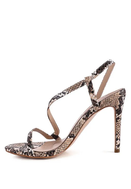 EPOQUE HEELED STRAPPY SLINGBACK SANDAL