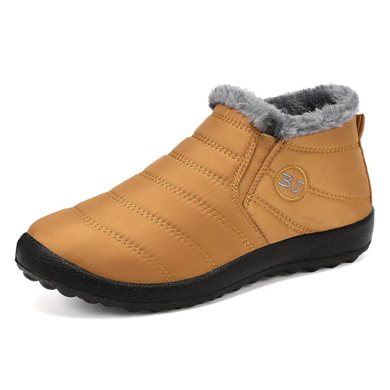 Fleece-Warm Casual Couples Cotton Boots - King Stone Brothers and Co™️