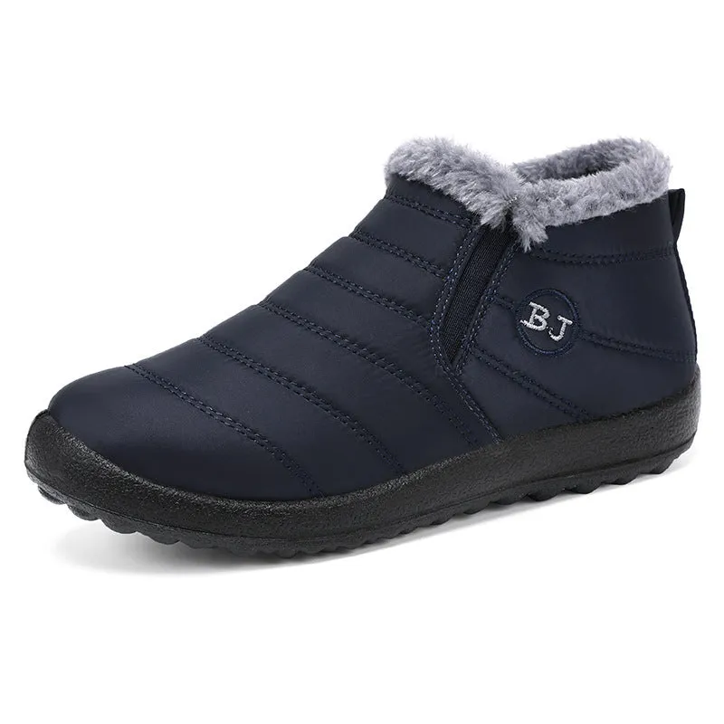 Fleece-Warm Casual Couples Cotton Boots - King Stone Brothers and Co™️