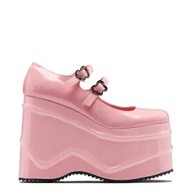 Good Fairy Princess Mega Platform Mary Janes - Pink