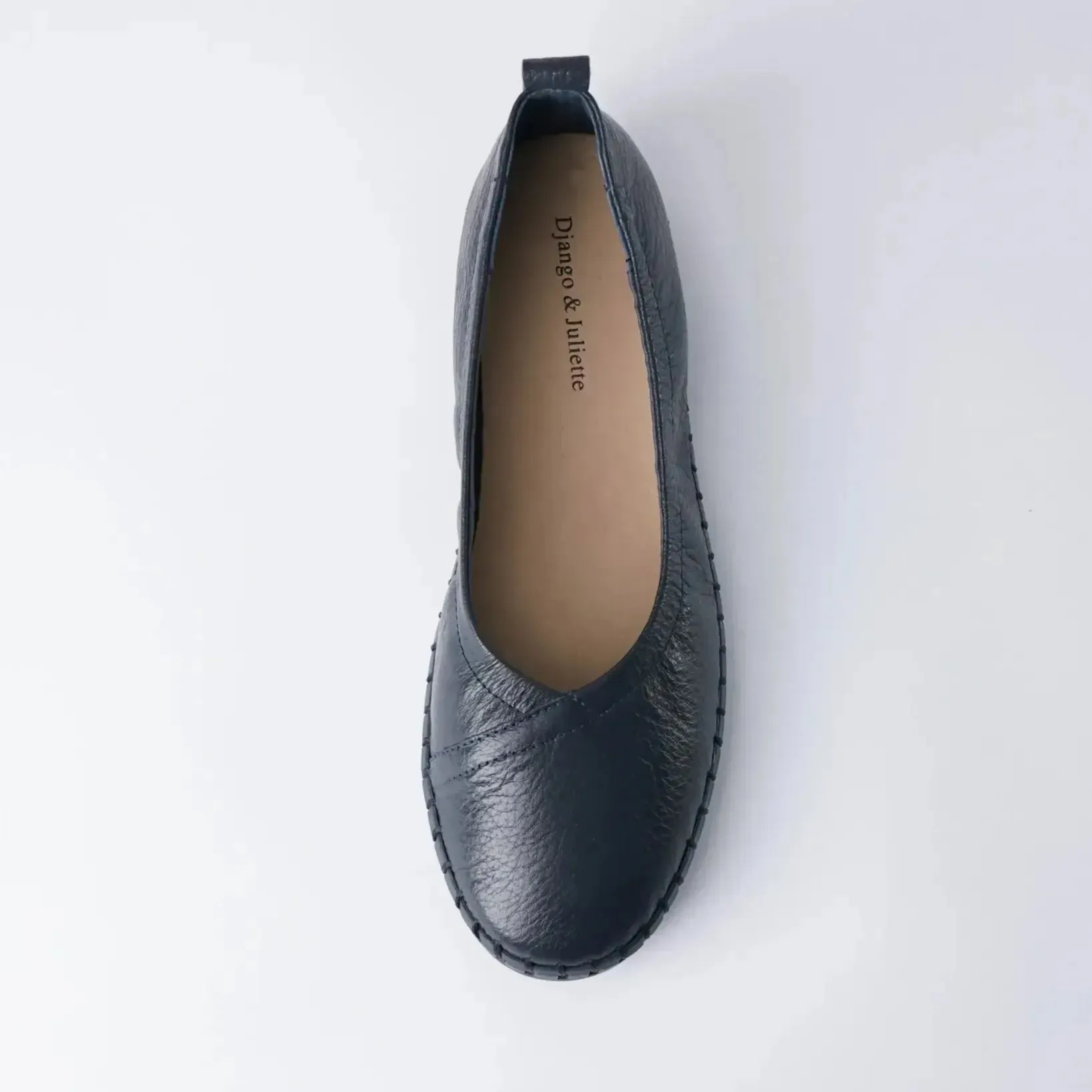 Heaton Navy Ballet Flats