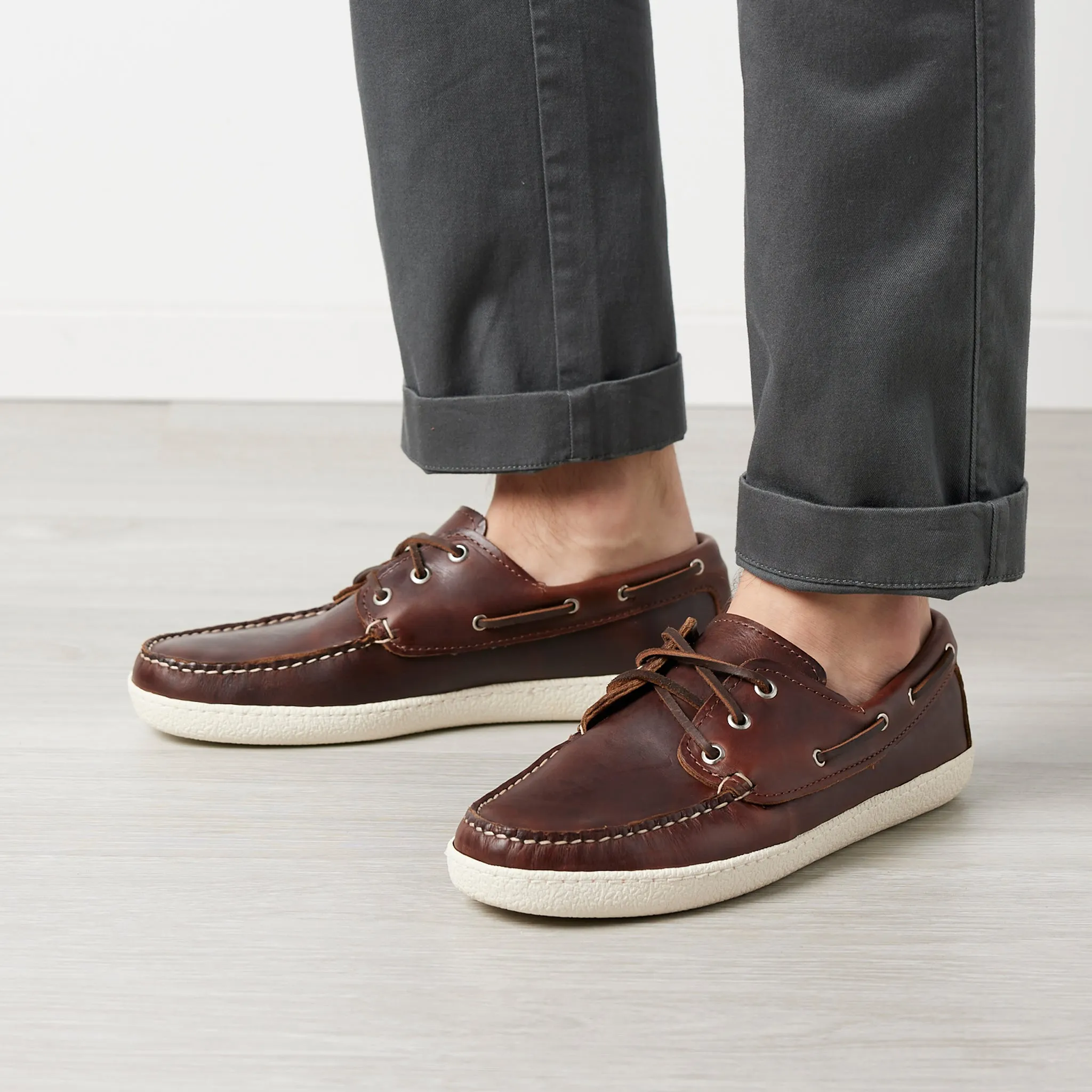 In Stock Men’s Runabout Shoe: Brown