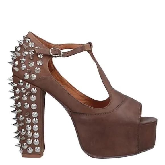 Jeffrey Campbell's Leather Mary Janes