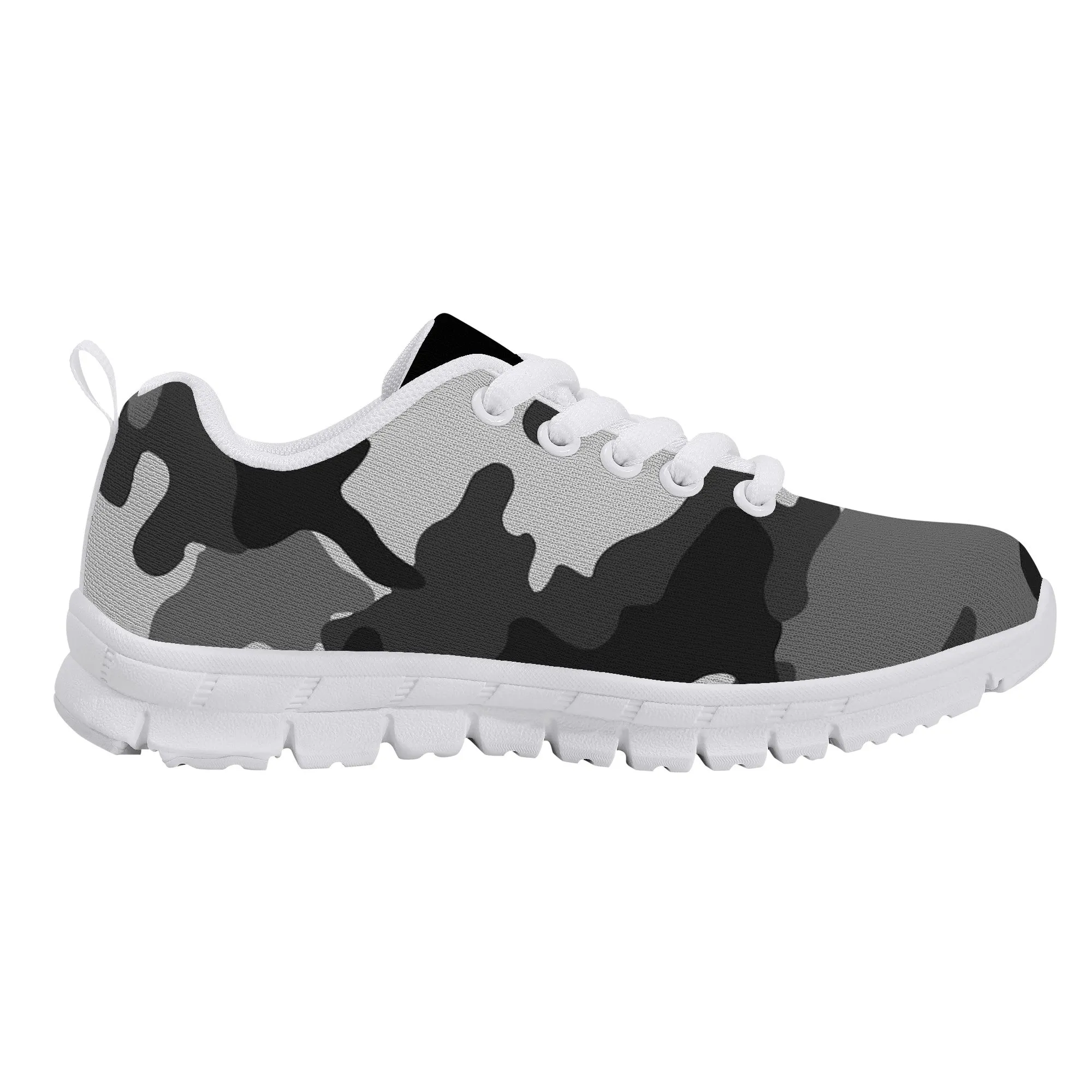 Kids Sneakers - Black/Grey