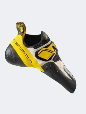 La Sportiva Solution Men Climbg Shoes White/Yellow