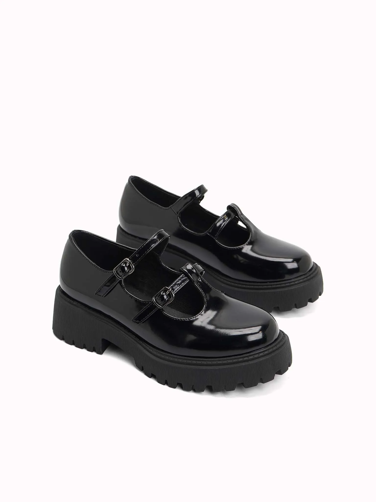 Lorena  Platform Mary Janes