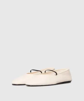 Luxurious Italian Leather Ballet Flats for Women