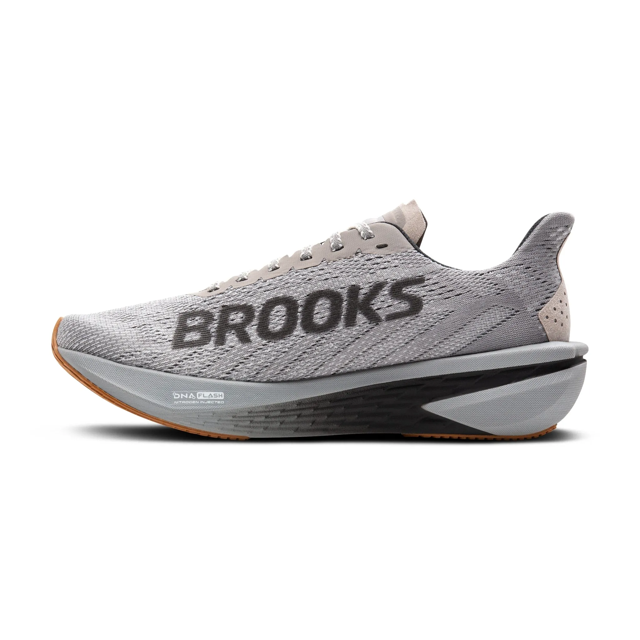 Men's Brooks Hyperion 2 Road Running Shoe in Alloy/Bright White/Black