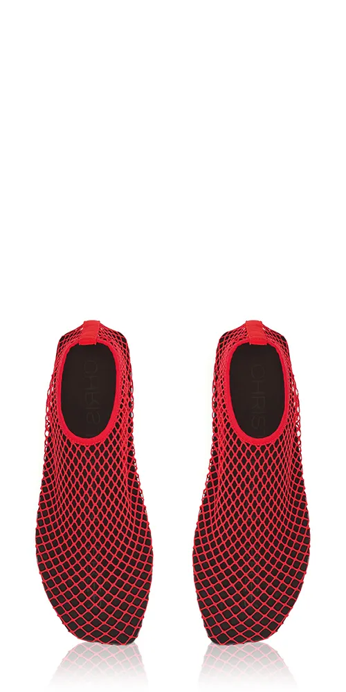 Mesh Water Flats Red