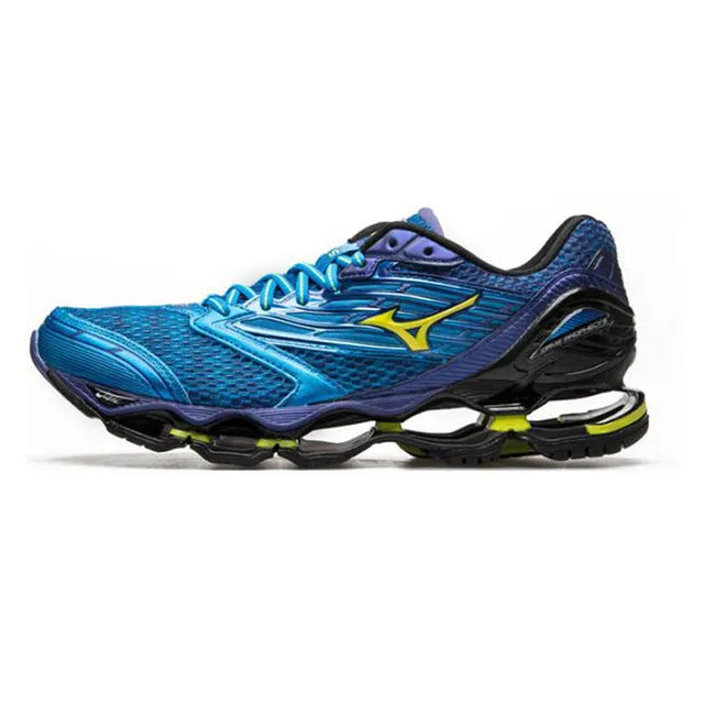 MIZUNO Men Wave PROPHECY 5 Breathable Light Weight Cushioning Jogging Running Shoes Sneakers Sport Shoes