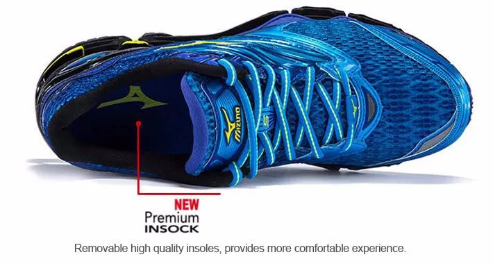 MIZUNO Men Wave PROPHECY 5 Breathable Light Weight Cushioning Jogging Running Shoes Sneakers Sport Shoes