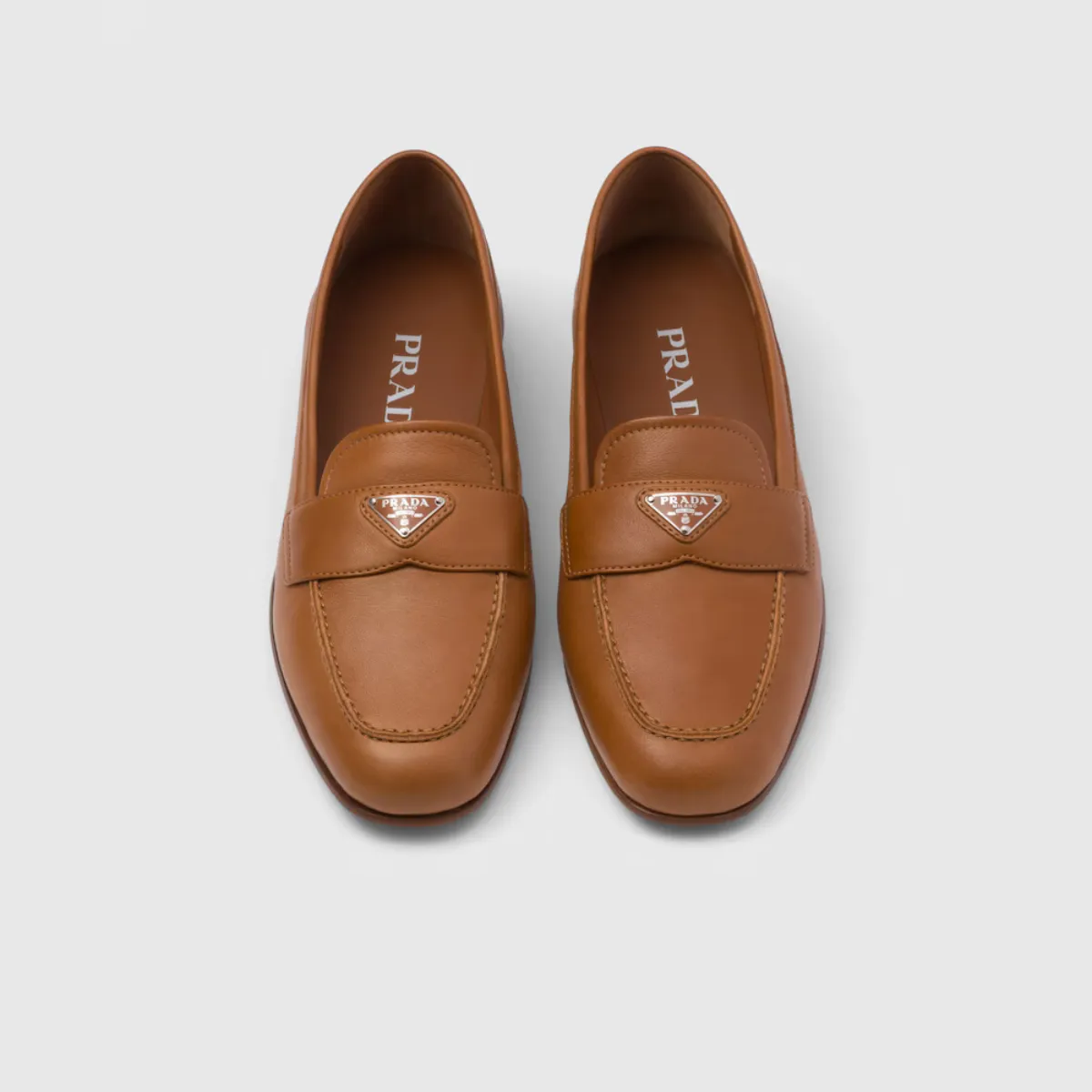 Nappa leather loafers