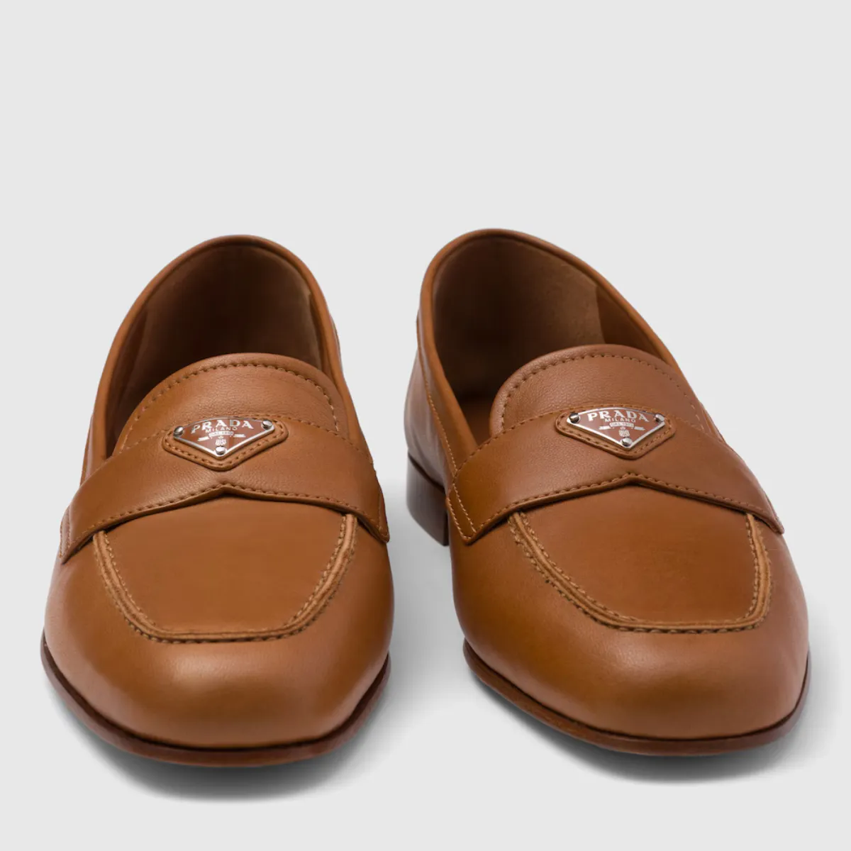 Nappa leather loafers