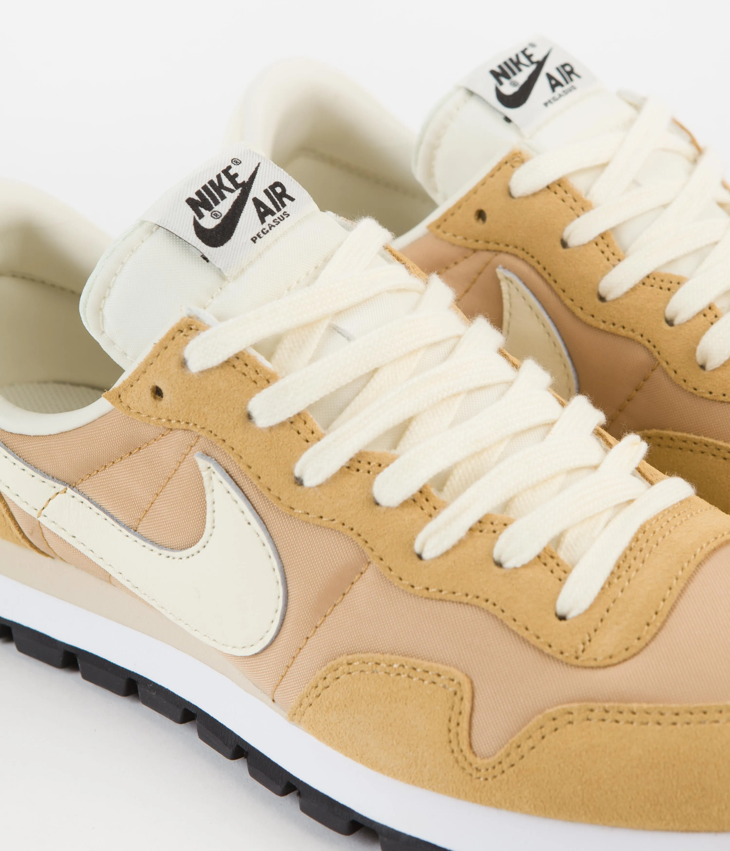 Nike Air Pegasus '83 Shoes - Twine / Coconut Milk - Rattan - White