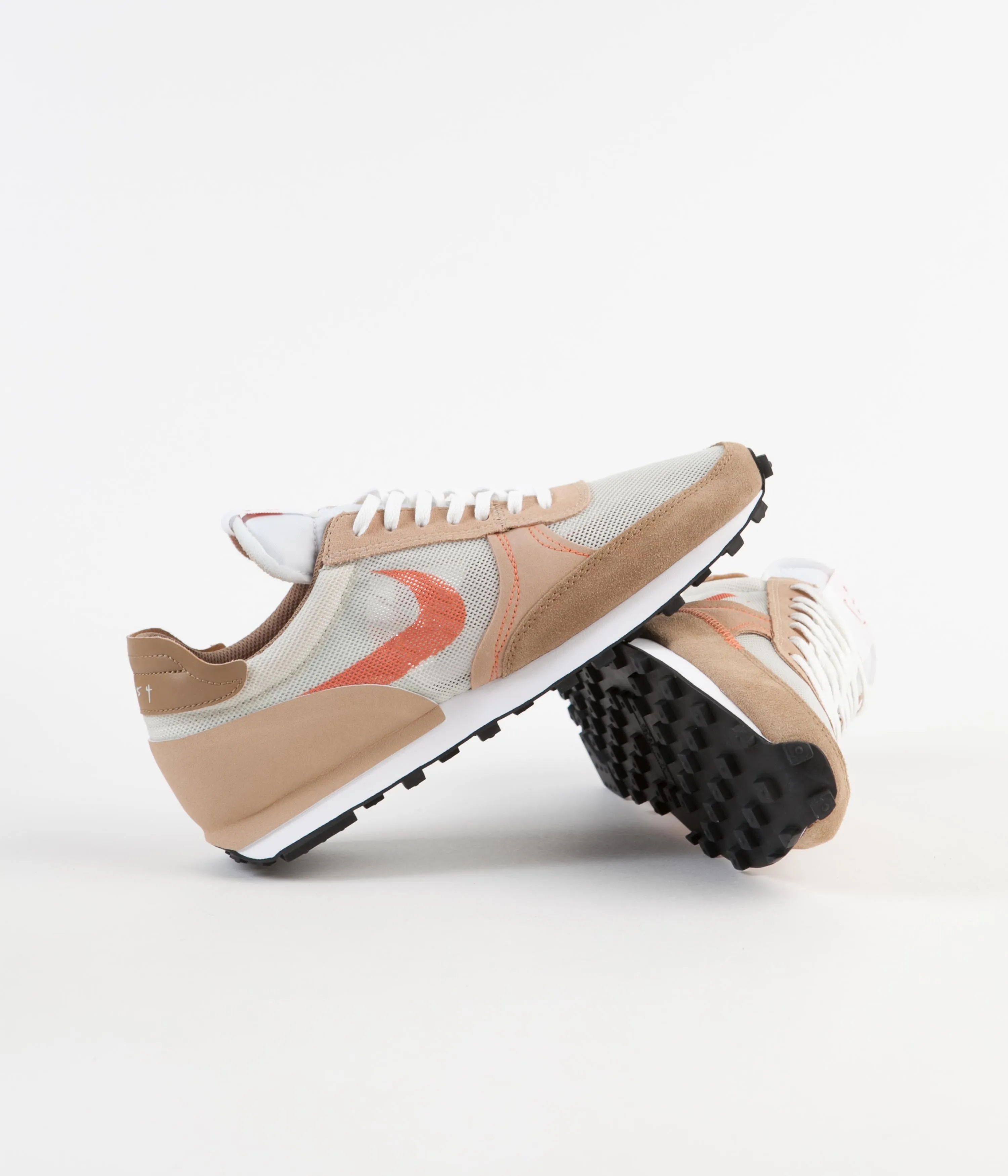 Nike Daybreak Type Shoes - Light Bone / Orange - Dark Driftwood