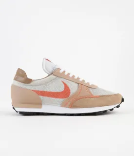 Nike Daybreak Type Shoes - Light Bone / Orange - Dark Driftwood