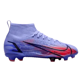 Nike Mercurial Superfly 8 Pro KM Mbappe Youth Firm Ground Cleats