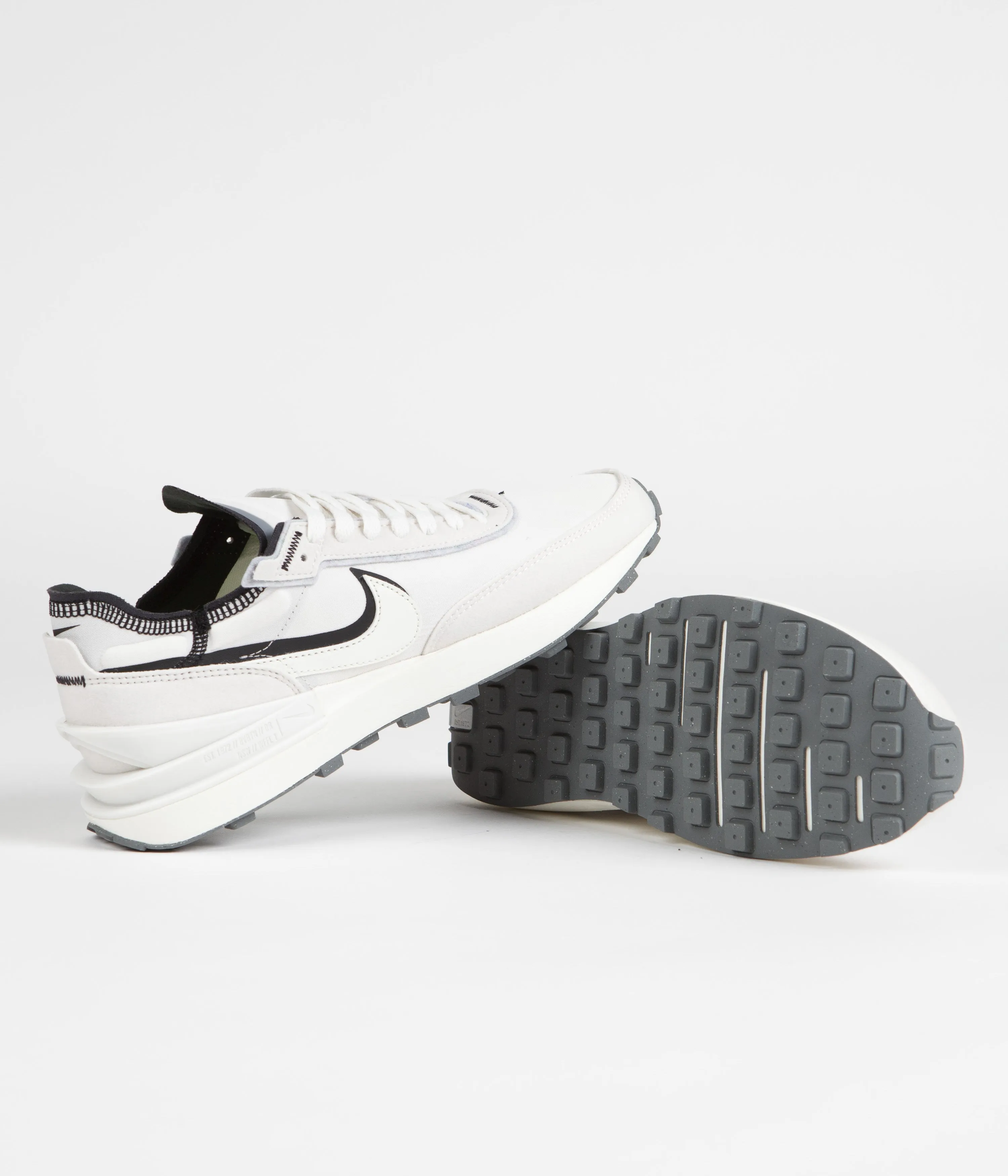 Nike Waffle One SE Shoes - Phantom / Black - Sail - Phantom