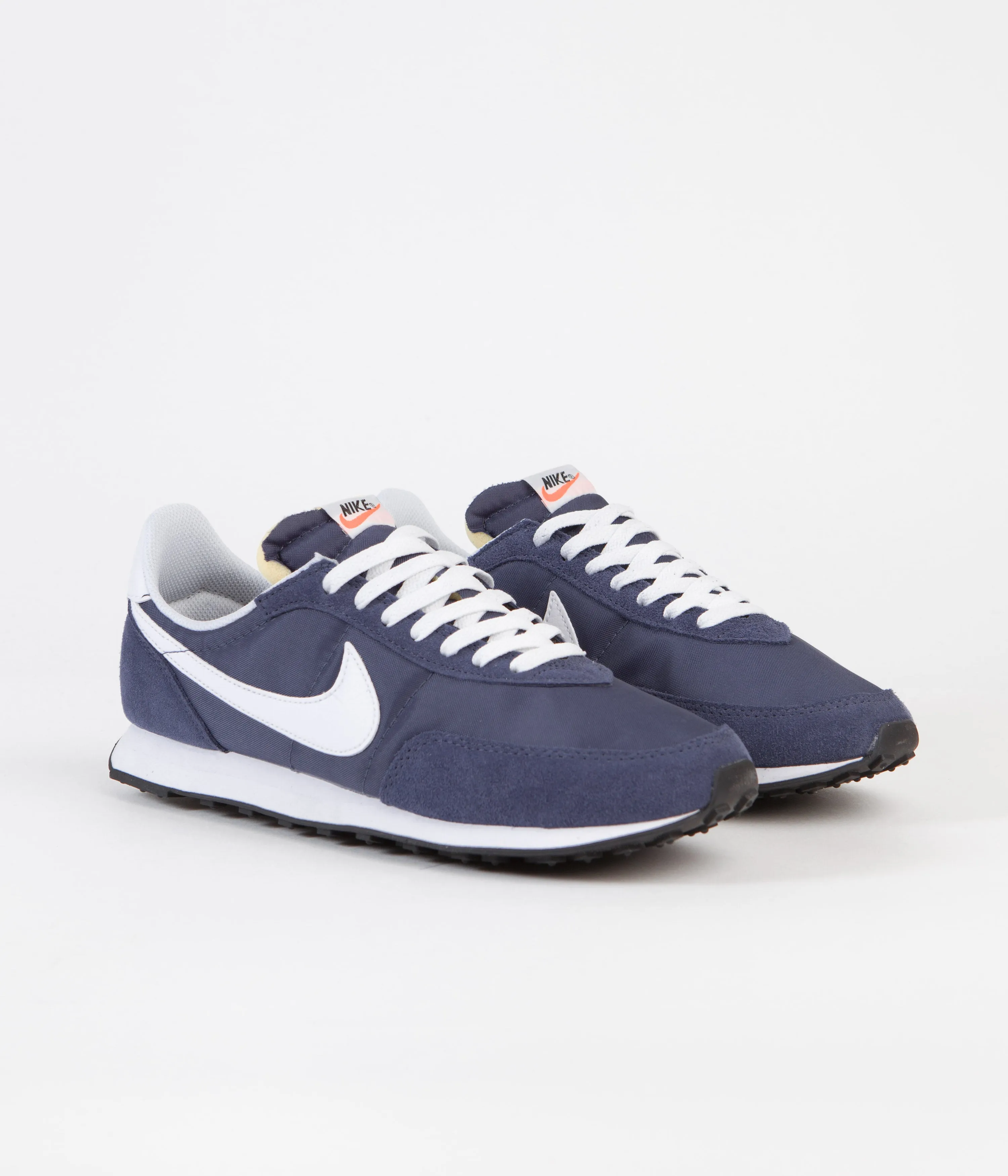 Nike Waffle Trainer 2 Shoes - Thunder Blue / White - Midnight Navy - Sail