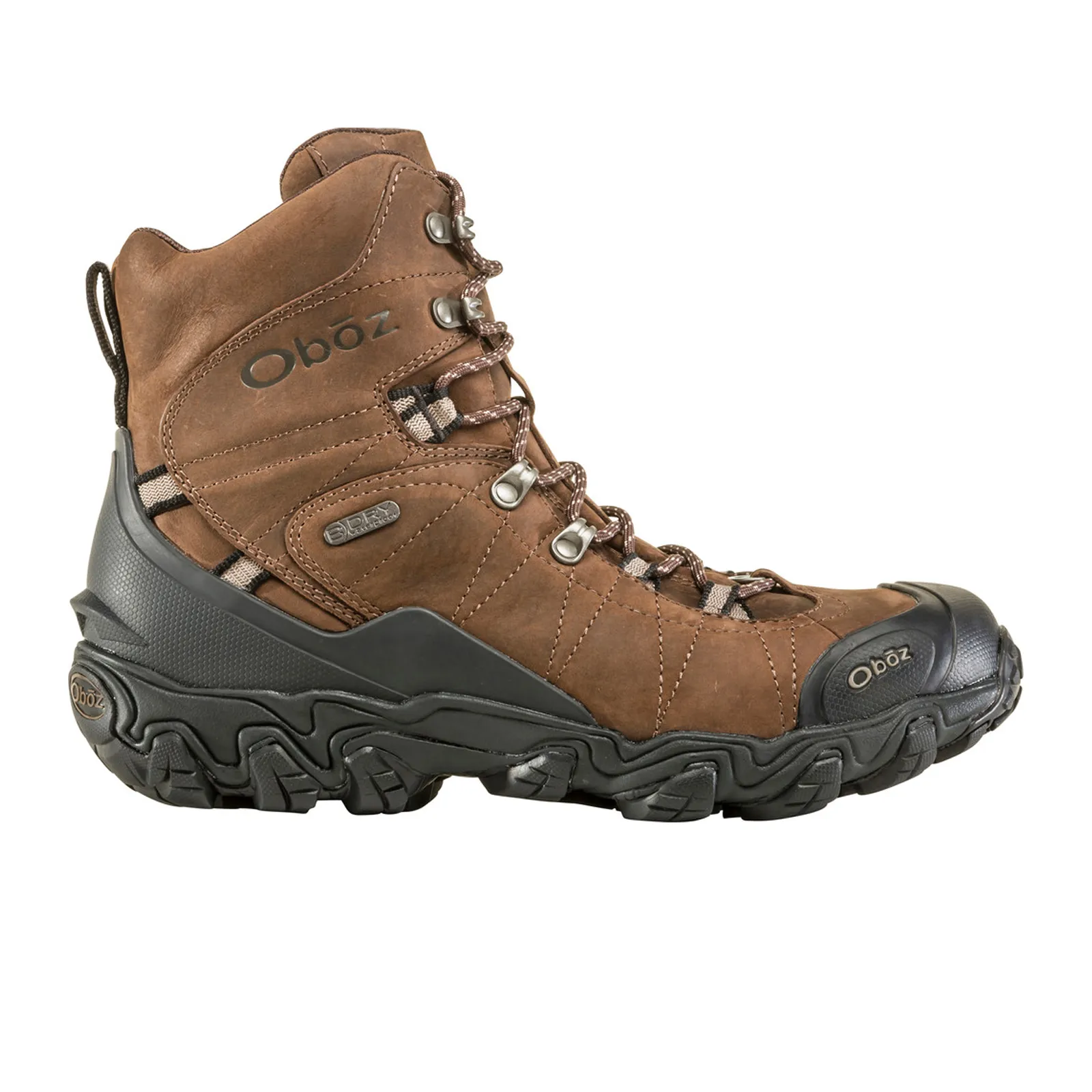 Oboz Bridger 8" Insulated B-DRY Winter Hiking Boot (Men) - Bark