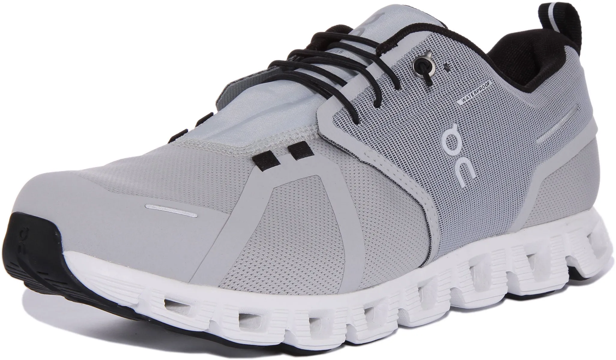 On Running Cloud 5 Waterproof In Grey For Men