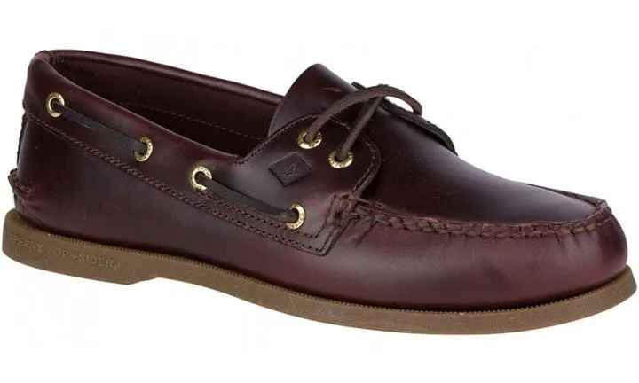 Original  2-Eye Boat Shoe - Amaretto