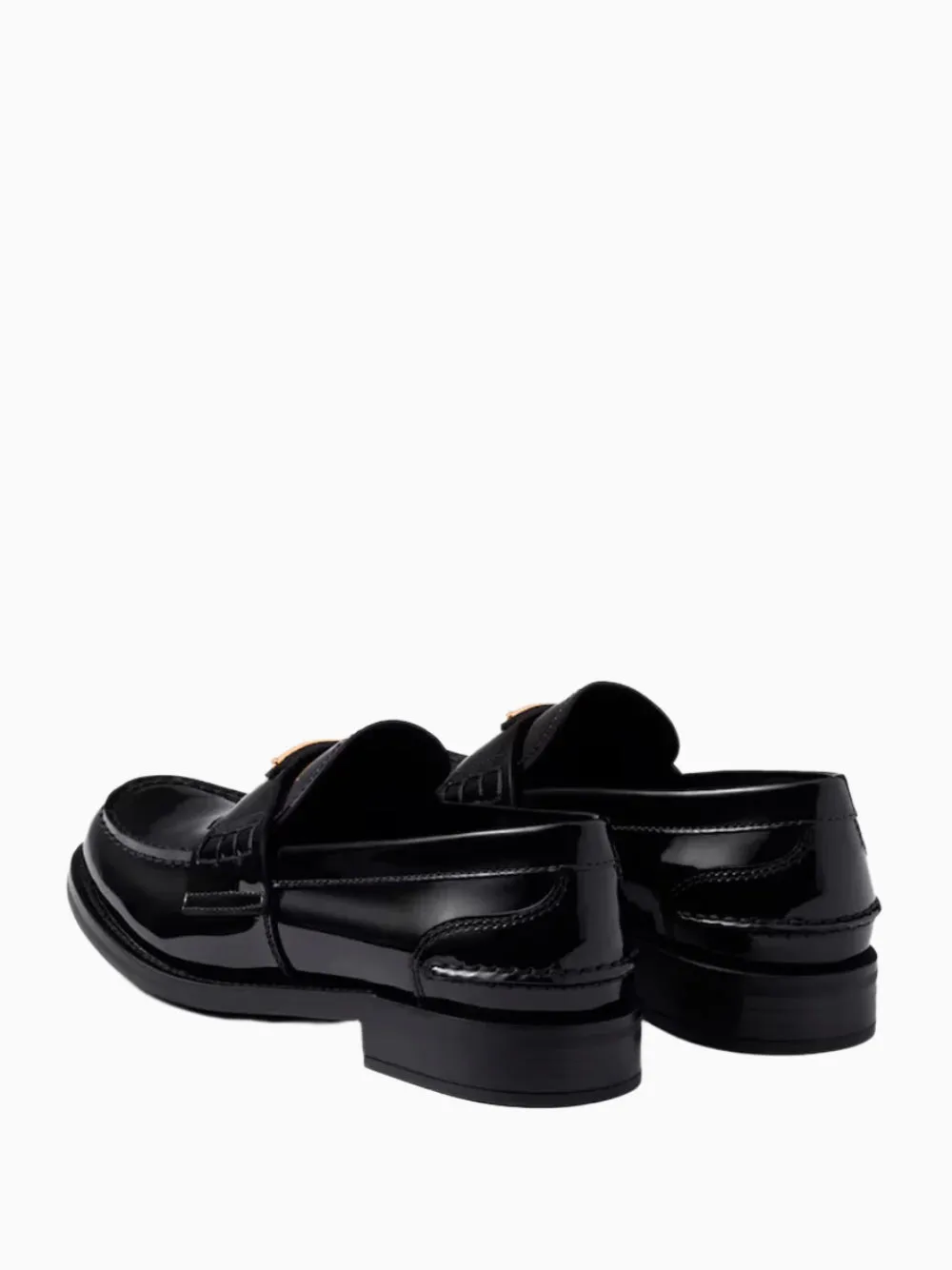 Patent leather loafers