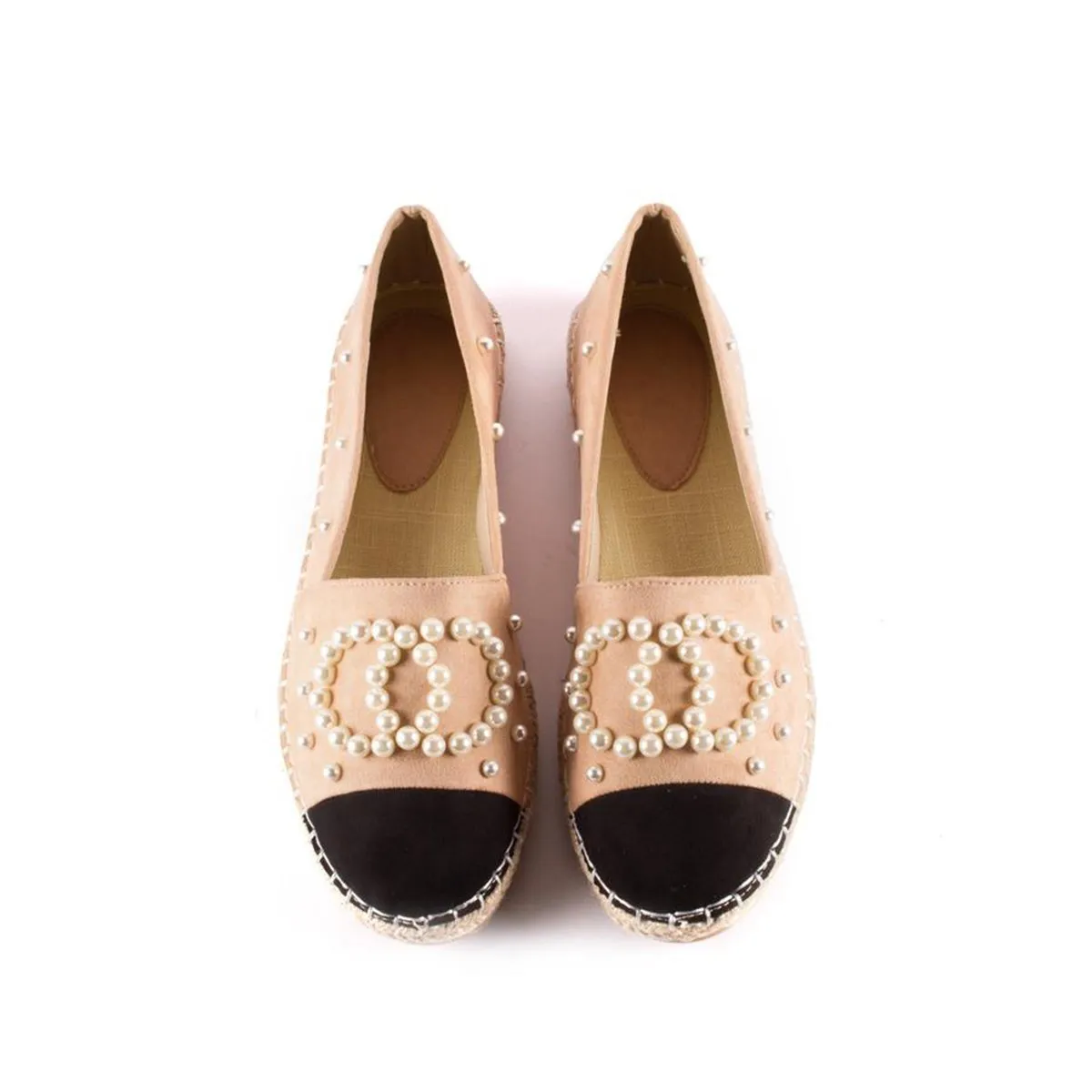 Penelope Pearl Embellished Espadrille