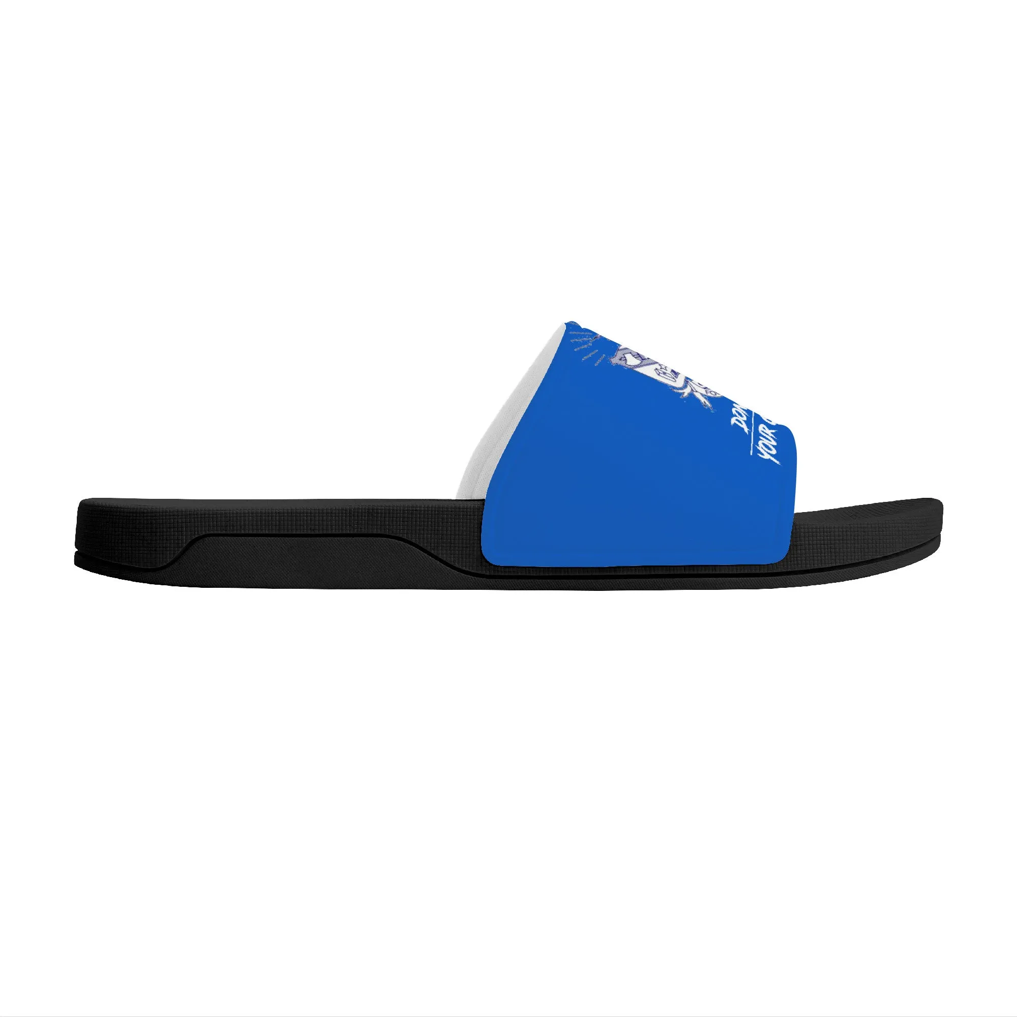 Phi Beta Sigma Inc, Slide Sandals - Black