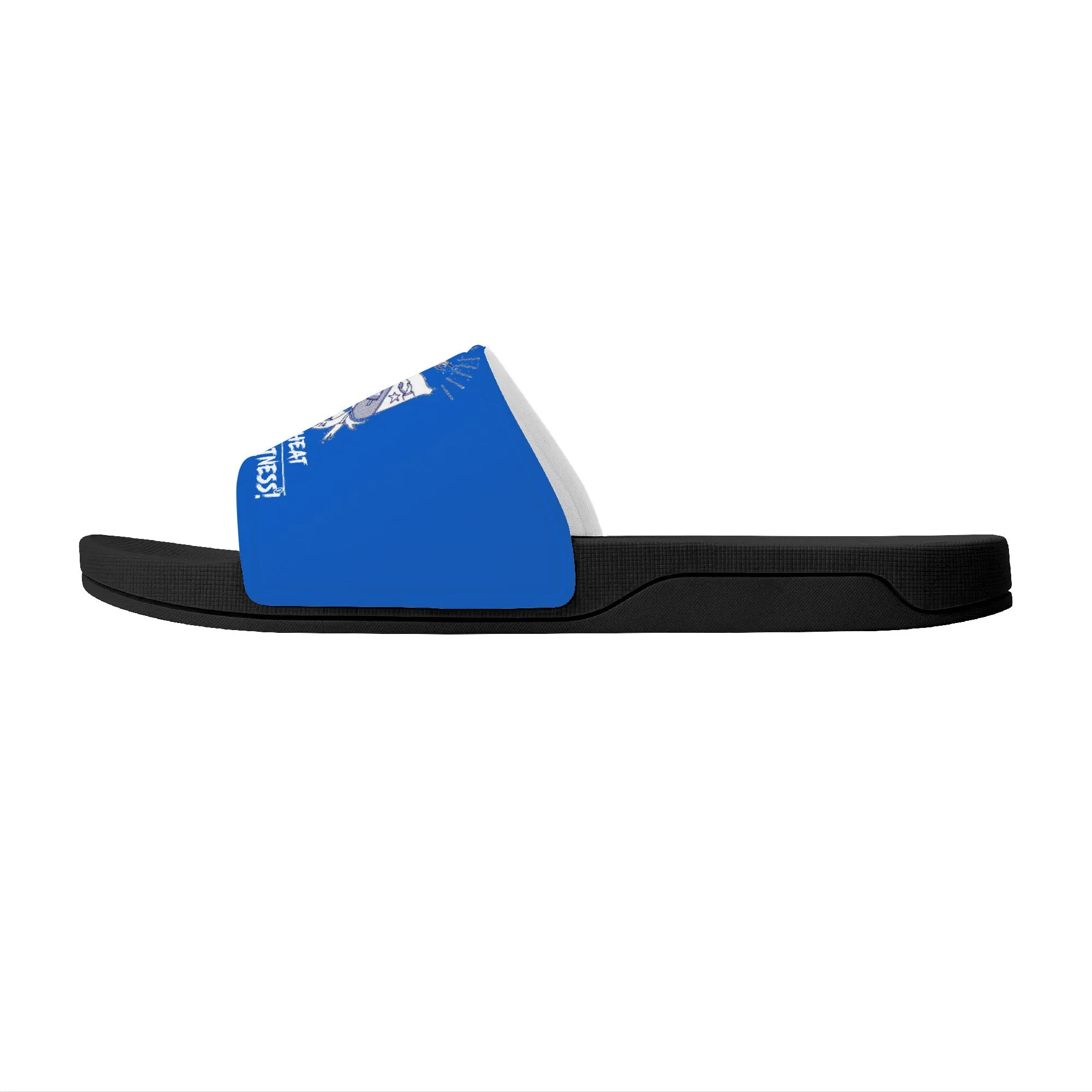 Phi Beta Sigma Inc, Slide Sandals - Black