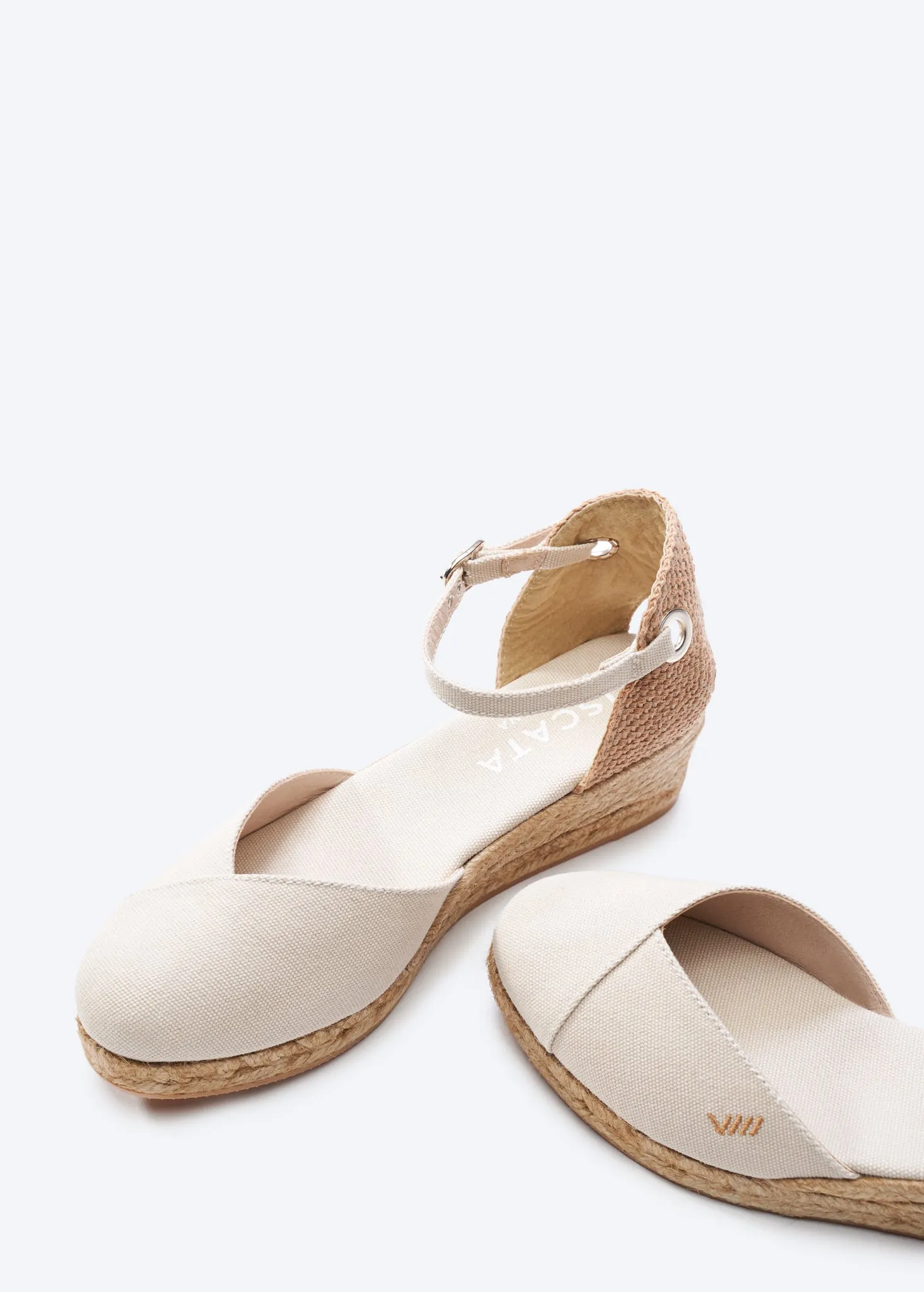 Pubol Canvas Espadrille Wedges