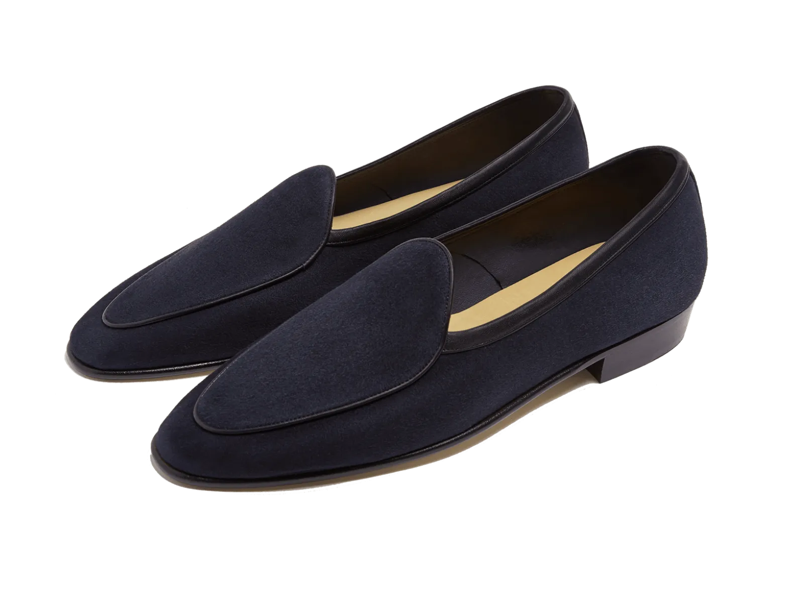 Sagan Classic Loafers in Midnight Navy Asteria Suede