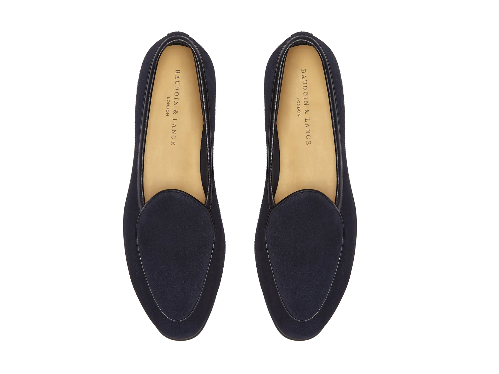 Sagan Classic Loafers in Midnight Navy Asteria Suede