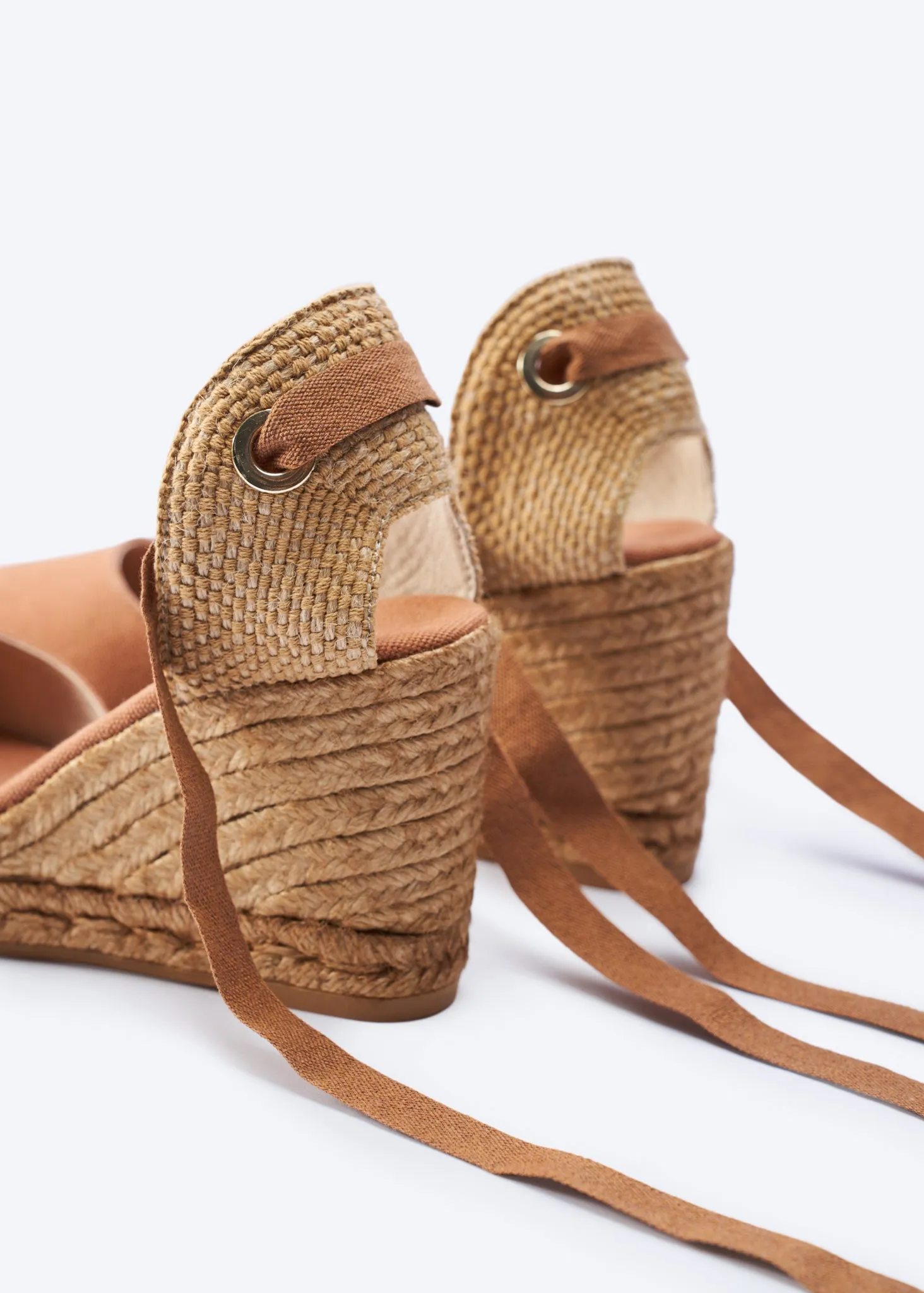 Sagaro Limited Edition Canvas Espadrille Wedges