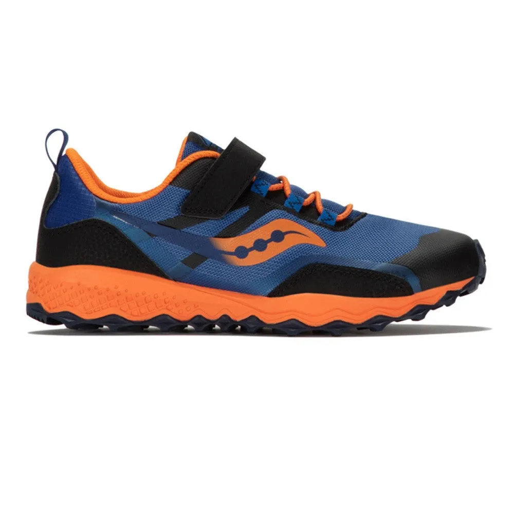 Saucony Peregrine Kids Shield - Blue/Orange