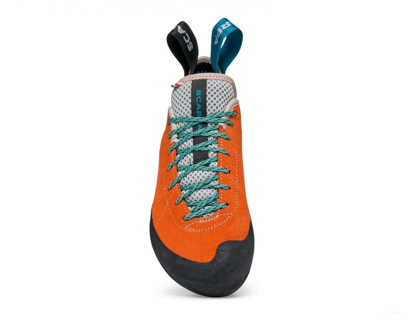 Scarpa - Women's Helix - Mandarin Red - Trad - Sport - Bouldering - Auto Belay - Climbing Shoes