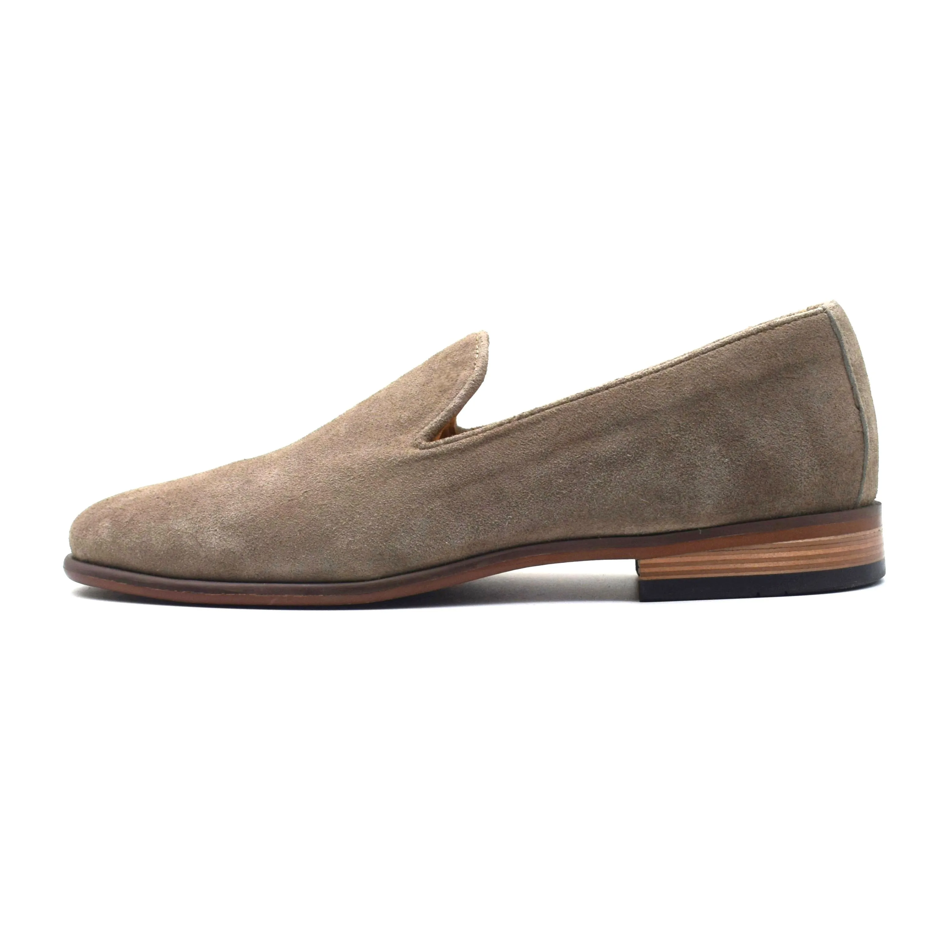 Suede Velvet Loafers In Bright Sole