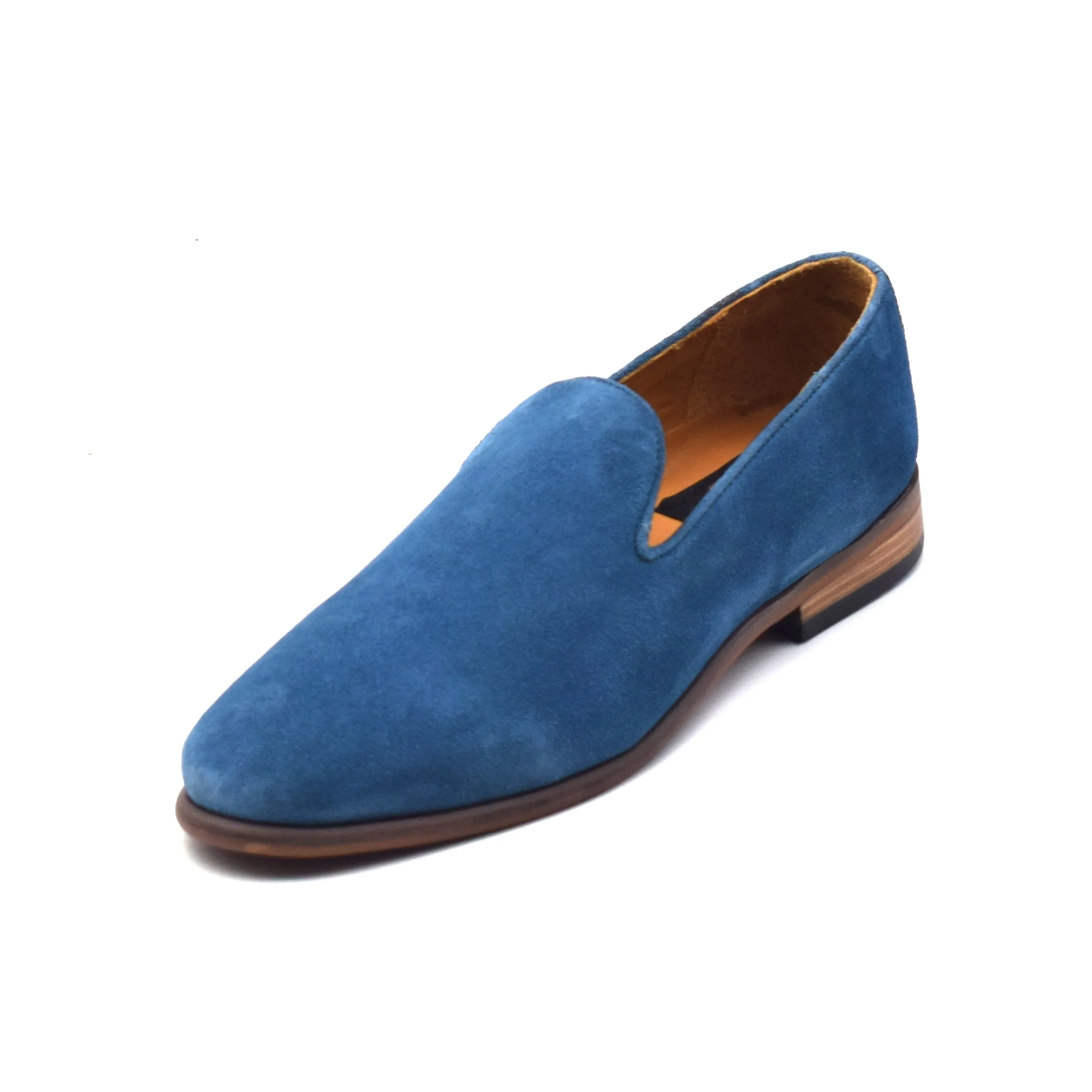 Suede Velvet Loafers In Bright Sole