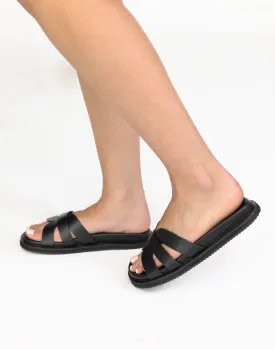 Tamy Slides (Black) - By Billini