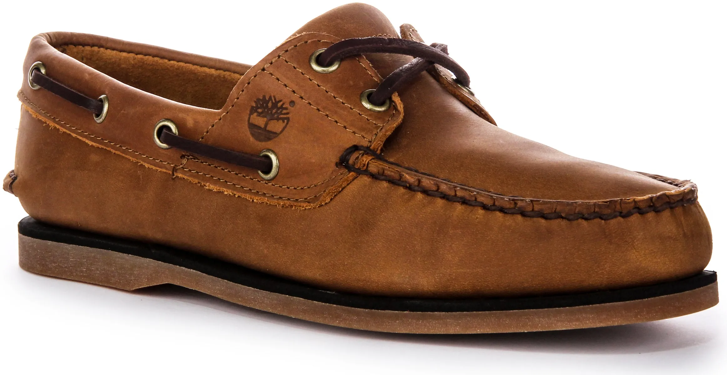 Timberland A2G7U Boat Shoes In Tan Brown For Men